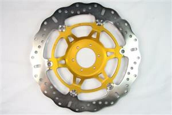 Contour X Series Brake Rotor Gold, Silver, Stainless Steel, 1, nordicamoto.ro