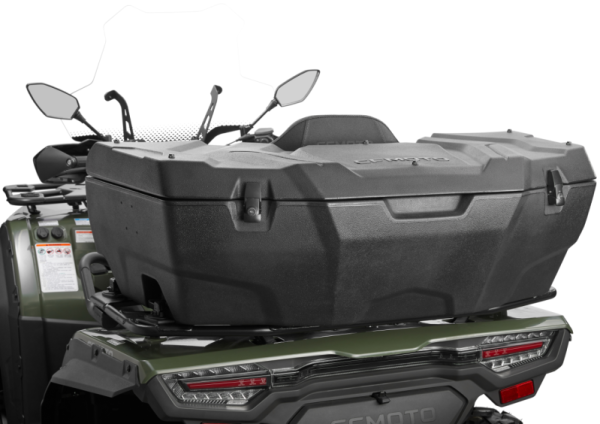 CFMOTO CFORCE 400 / 450 / 500 / 520 S/L / 800 / 850 TOURING / 1000 TOURING 100L-es hátsó csomagtartó – ÚJ ZÁRÓRENDSZER (NEW LOCK LATCH), FEKETE, 10, nordicamoto.ro