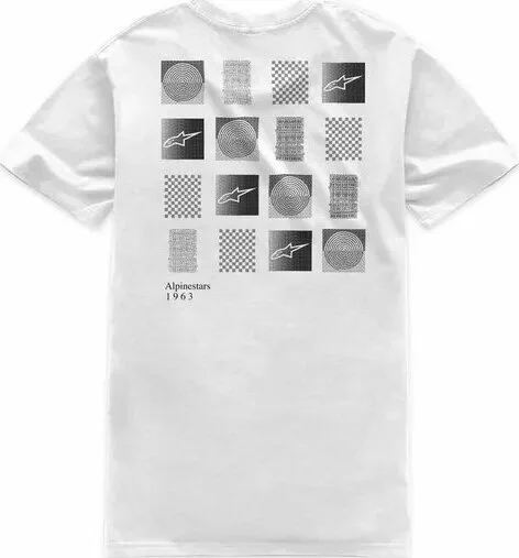 Tricou Alpinestars CSF Boxes White S, 4, nordicamoto.ro