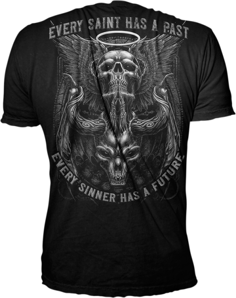 Saints & Sinners T-shirt Black 4XL, 3, nordicamoto.ro