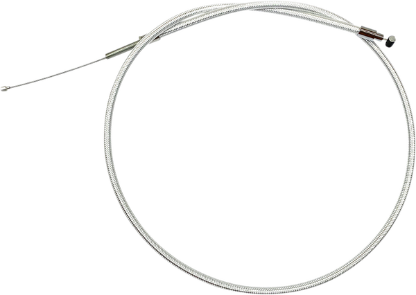 High-efficiency Braided Sterling Chromite Ii® Clutch Cable For Indian Silver +51 mm (2''), 1, nordicamoto.ro