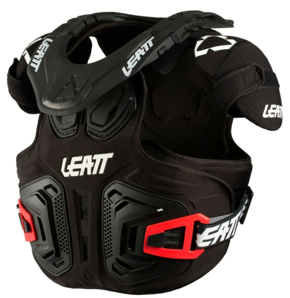 Leatt 2.0 gyermek védőfelszerelés, fekete/fehér, S/M (105–125 cm), 1, nordicamoto.ro