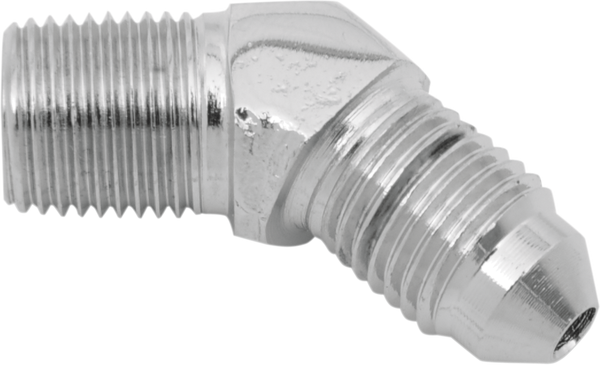 Street Legal Brake Line Adapter Chrome, 1, nordicamoto.ro