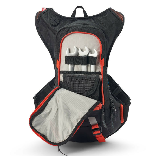 Uswe Moto Hydro 12L hidratáló hátizsák, „Factory Orange” színben, 3, nordicamoto.ro