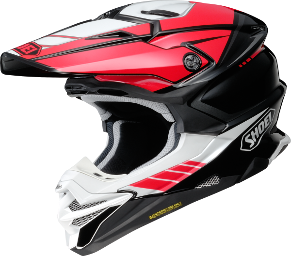 SHOEI VFX-WR 06 JAMMER TC-1 sisak, fekete/piros/fehér, M-es méret, 1, nordicamoto.ro