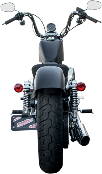 Side Mount License Plate With Led Tag Light White, 3, nordicamoto.ro
