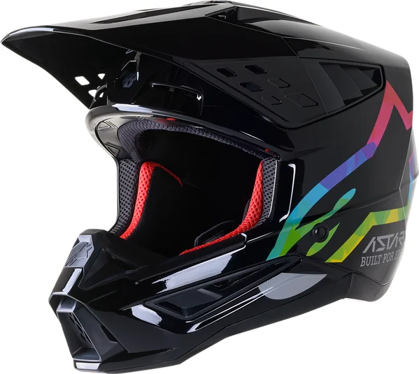 Casca Alpinestars Supertech M5 Comps Black/Silver L, 9, nordicamoto.ro
