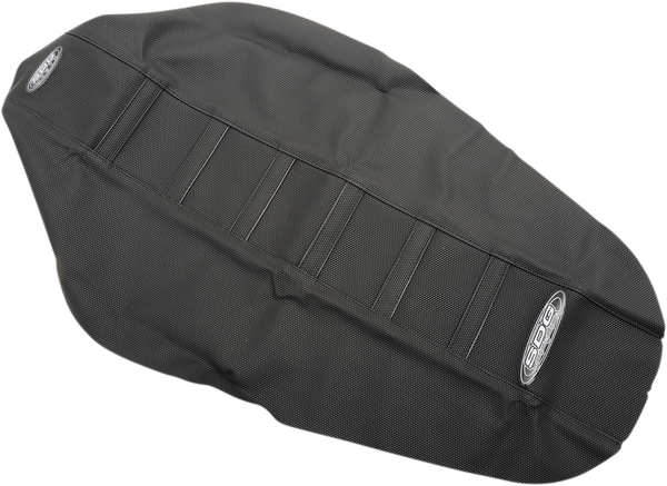 6-rib Gripper Seat Cover Black, 2, nordicamoto.ro