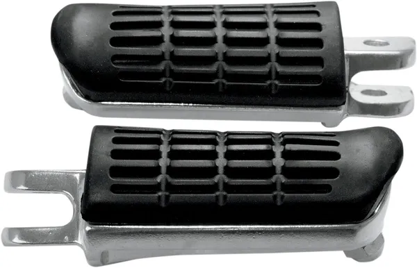 OEM-stílusú pótlábfékek, fekete, ezüst, 1, nordicamoto.ro