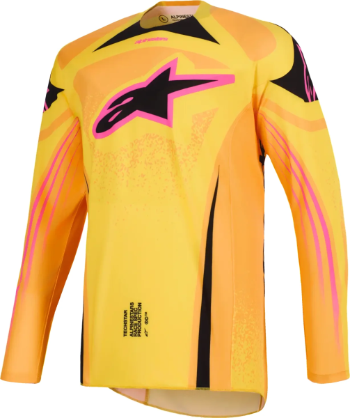 Tricou Alpinestars Techstar Nomur Yellow L, 1, nordicamoto.ro