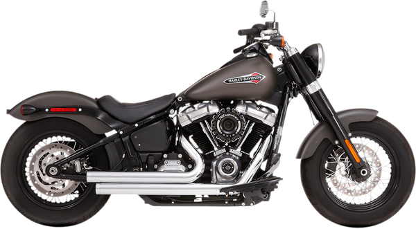 Exhaust System 2-into-2 System For Softail Chrome, 1, nordicamoto.ro