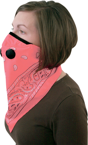 Pro Series Rider Bandana Dust Masks Pink, 1, nordicamoto.ro