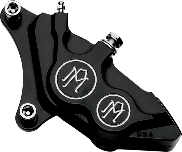 Four-piston Differential-bore Caliper Black, Matte, Aluminum, 1, nordicamoto.ro