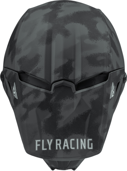 Fly ECE Kinetic S.E. Tactic gyermek motoros sisak, szürke kamuflázs, YL méret, 2, nordicamoto.ro