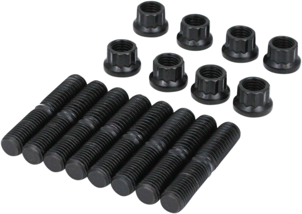 Rocker Arm Shaft Stud & Nut Kit Black, 1, nordicamoto.ro
