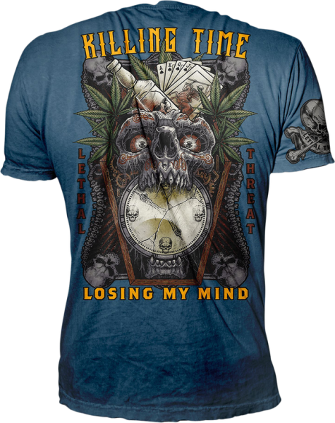 Killing Time T-shirt Blue M, 3, nordicamoto.ro