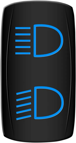 Rocker Switch Black, 1, nordicamoto.ro