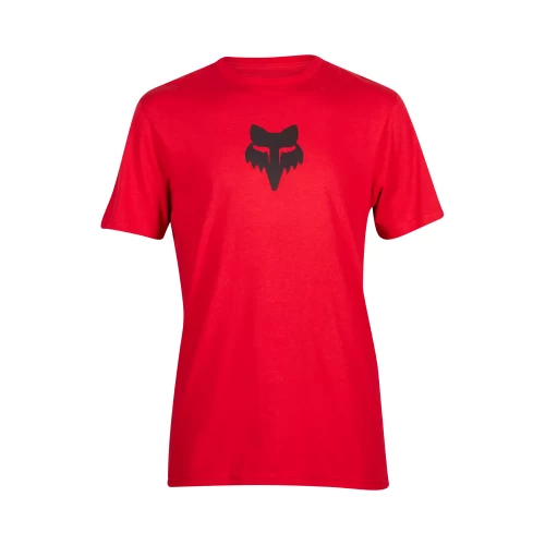 Fox HEAD SS PREM piros, L-es méretű póló, 1, nordicamoto.ro