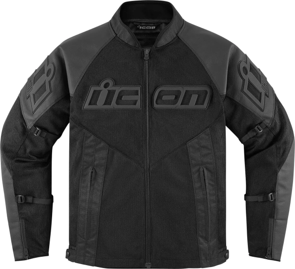 Icon Mesh AF Black S bőrdzseki, 1, nordicamoto.ro