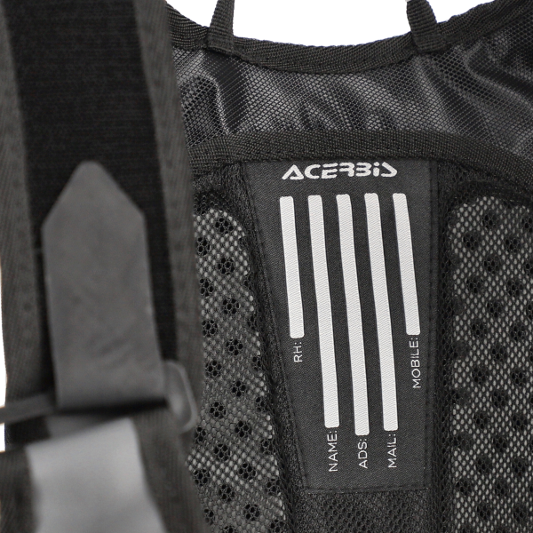 Acerbis X-STORM LOGO víztartályos hátizsák – 14,5 l, fekete/fehér, 14, nordicamoto.ro