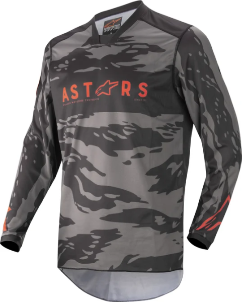 Tricou copii Alpinestars Racer Tactical Black/Camo/Red S, 2, nordicamoto.ro