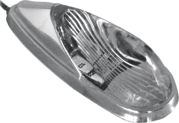 Flush-mount Led Marker Lights Chrome, 1, nordicamoto.ro