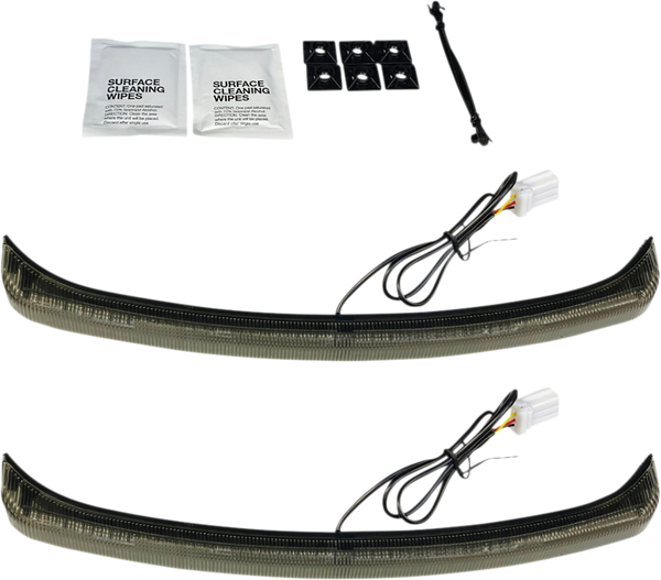 Low Profile Led Fender Lights Red, 2, nordicamoto.ro