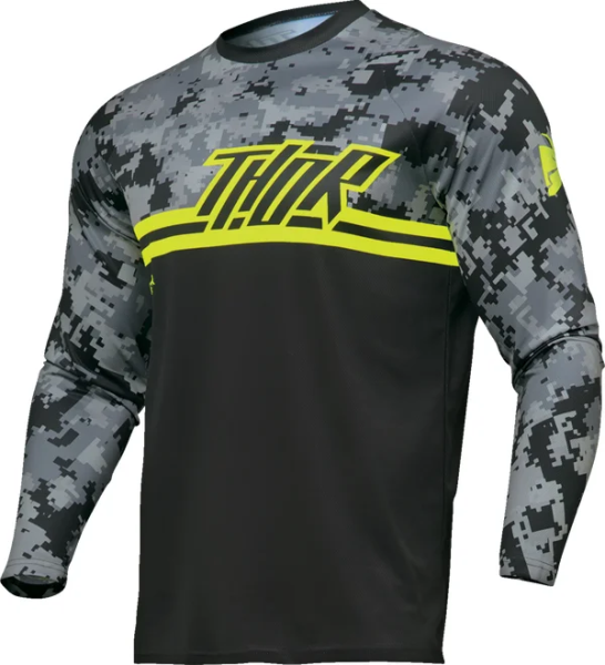 Tricou Thor Sector Digi Black M, 1, nordicamoto.ro