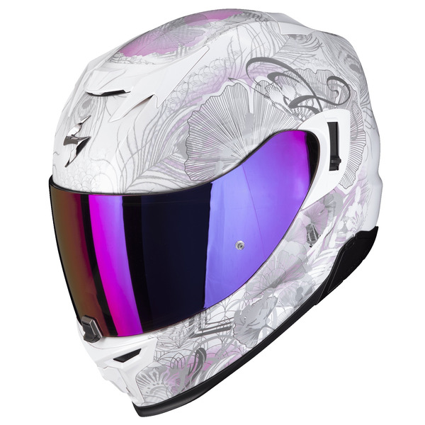 Casca integrala sport/touring SCORPION EXO-520 EVO AIR MELROSE Negru/Galben M, 4, nordicamoto.ro