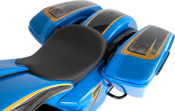 Saddlebag Speaker Lid Kit Black, Matte, 1, nordicamoto.ro
