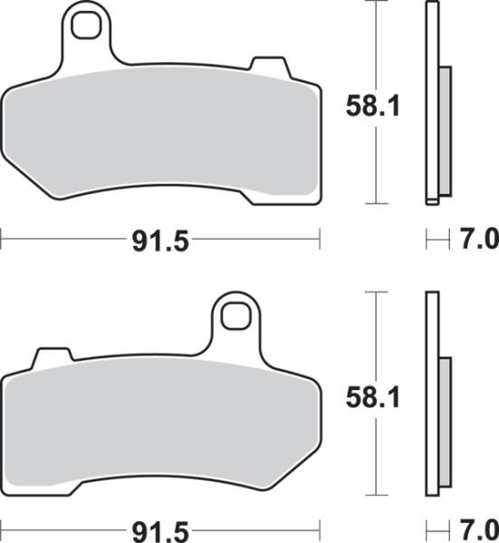Sintered Metal Harley/Buell fékbetétek, 1, nordicamoto.ro