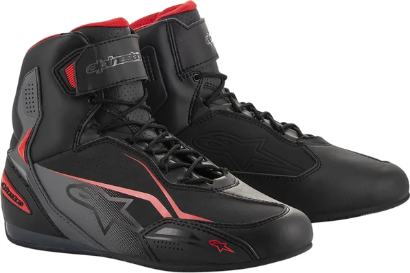 Alpinestars Faster-3 csizma  Fekete/Szürke/Piros 7, 10, nordicamoto.ro
