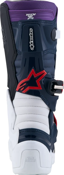 Alpinestars Tech 7S gyermekporvédő, fehér/kék, 40,5-es méret, 4, nordicamoto.ro