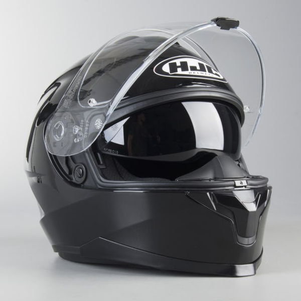 Casca HJC C70 Solid Alb Alb S, 9, nordicamoto.ro