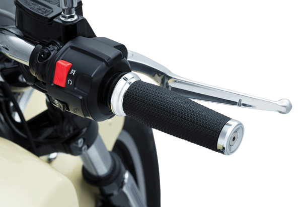 Thresher Handlebar Grips Black, 1, nordicamoto.ro