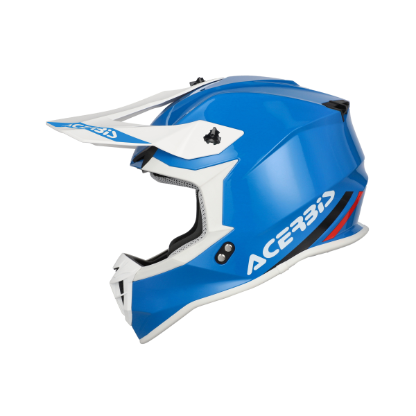 Acerbis Linear 22-06 egyszínű kék bukósisak, XXL, 8, nordicamoto.ro