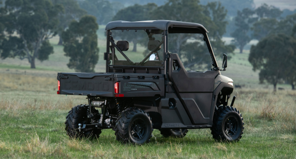 CFMOTO UFORCE 600 / U6 EV UTV bal oldali első ajtó – kék, 6, nordicamoto.ro