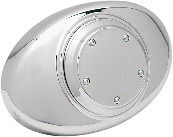 Five-bolt Domed Air Cleaner Insert Silver, 2, nordicamoto.ro