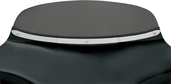 Slotted Stainless Steel Batwing Fairing Trim Chrome, Polished, 2, nordicamoto.ro