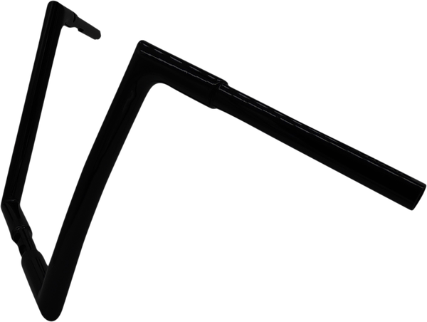 1-1/4(r) Ez Install Flat Top Handlebar Black, 5, nordicamoto.ro