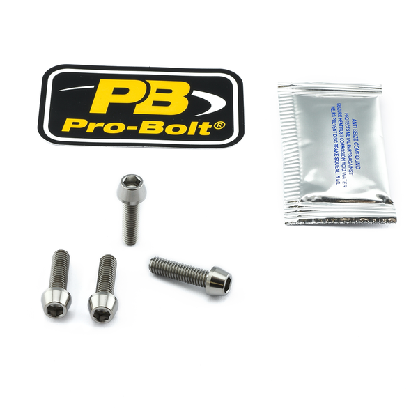 Titanium Brake & Clutch Lever Perch Pinch Bolt Kit, 1, nordicamoto.ro