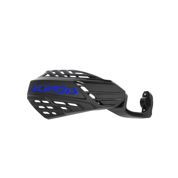 Acerbis Linear Vented univerzális terepkerékpár-kézvédő KTM/Honda/Yamaha/Kawasaki/Husqvarna/GasGas/Beta modellekhez – Fekete/Narancssárga, 14, nordicamoto.ro