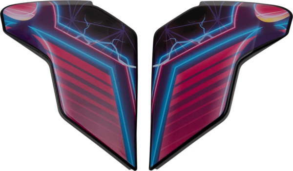 Placi laterale casca Icon Airflite™ Black/Blue/Purple ONE SIZE, 1, nordicamoto.ro