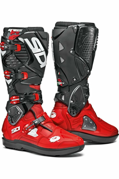 Sidi MX/Enduro Crossfire 3 SRS csizma, piros/fekete, 44-es méret, 2, nordicamoto.ro