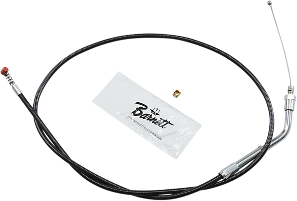 Black Vinyl Throttle/idle Cable Black Standard, 1, nordicamoto.ro