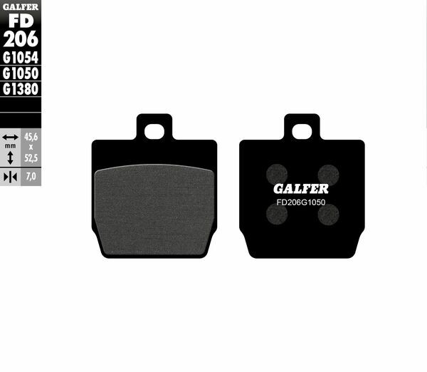 Brake Pad Orcanic, 1, nordicamoto.ro