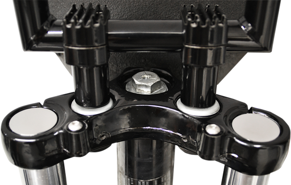 Flush-mount Fork Caps Aluminum, Polished, 2, nordicamoto.ro