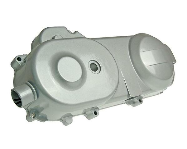 Crankcase Cover For 10(r) Wheel, 669mm Drive Belt - Silver For Gy6 50cc, 1, nordicamoto.ro