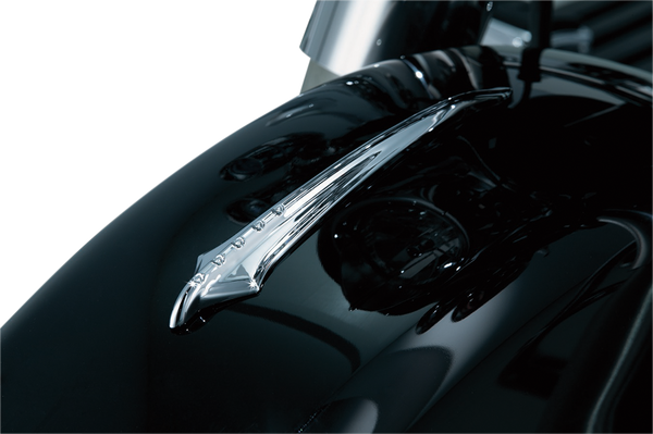 Front Fender Spear Chrome, 1, nordicamoto.ro