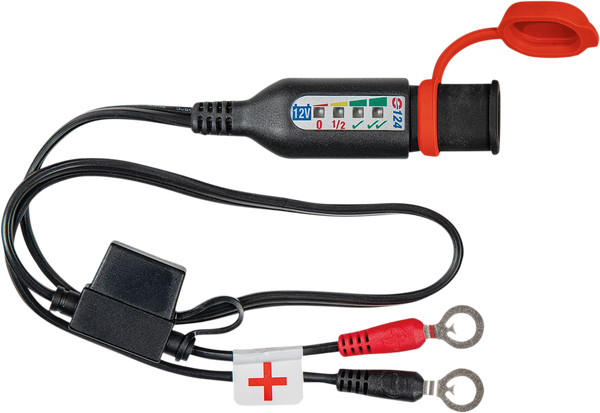 Optimate Permanent Power Lead With Battery/charge Status Black, 2, nordicamoto.ro